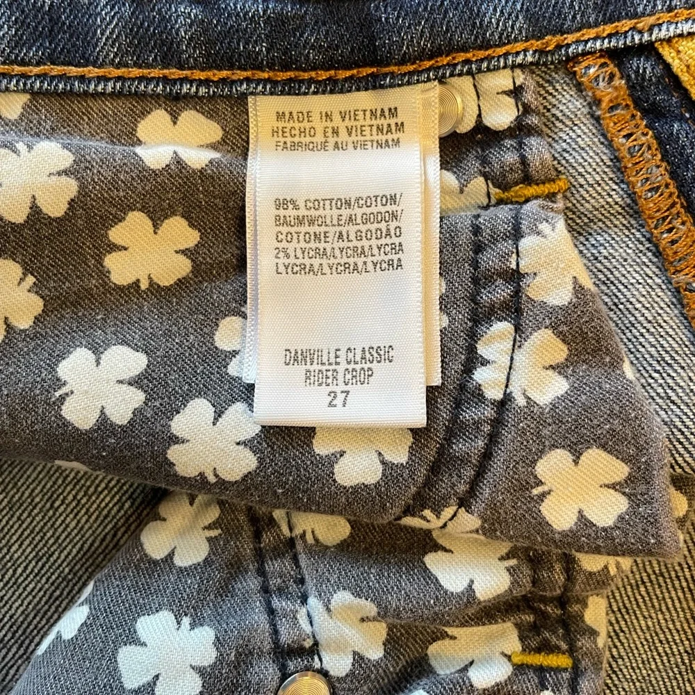 Lucky Brand Danville Classic Rider Crop Capri Jeans 4 - Picture 9 of 9